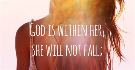 Psalm 46 5 God Is Within Her She Tattoos At