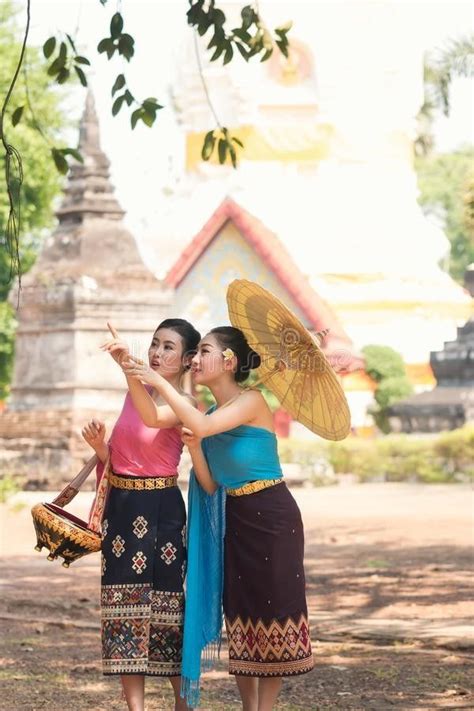 Lao Traditional Dresses Asian Fashion Traditional Dresses Laos