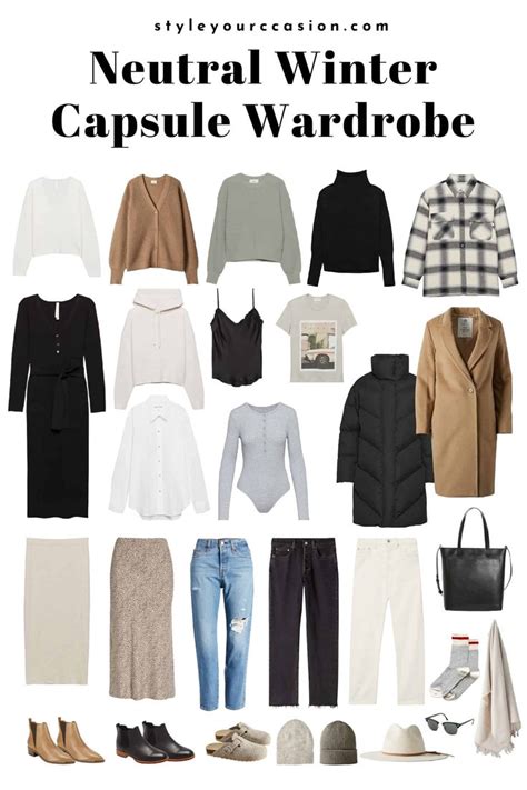 Looking For Winter Outfits These Neutral Minimal Effortless Winter