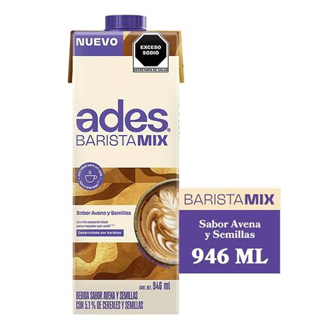 Bebida Ades Barista Mix Sabor Avena Y Semillas 946 Ml Walmart