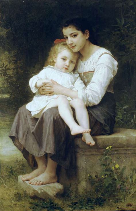 William Adolphe Bouguereau 1825 1905 Big Sis 1886 Picryl Public Domain Search