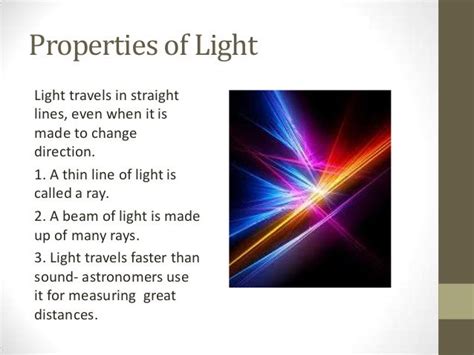 Light Properties