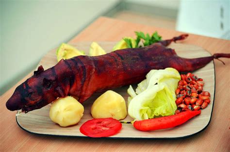 Receta Cuy Asado