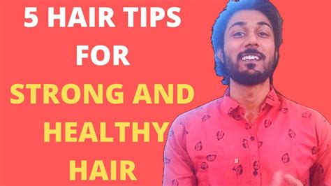 Follow These 5 Steps For Stronger Hair Youtube