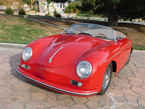 Classic Sport Car 1957 356 Porsche Speedster Replica For Sale