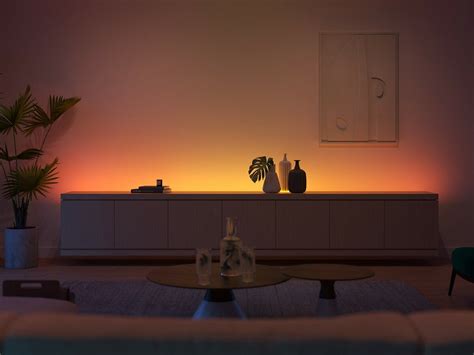 Philips Hue White And Color Ambiance Gradient Lightstrip Provides