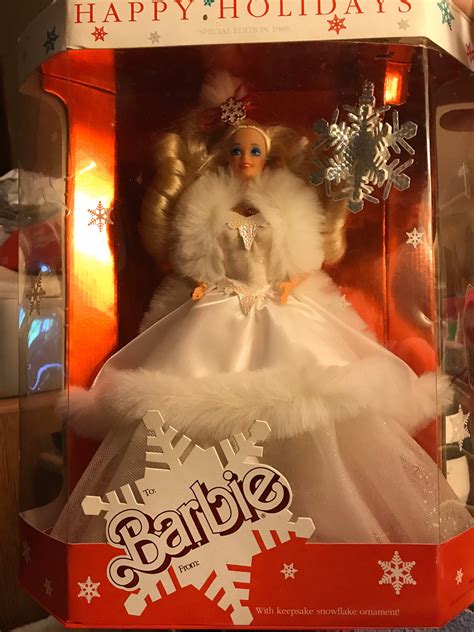 Pin By Shelia Bennett On Holiday Barbies Happy Holidays Barbie