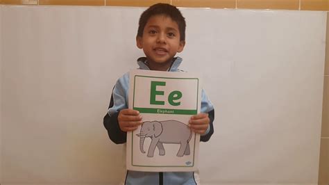 Let's learn the letter e! E Alphabet song. - YouTube