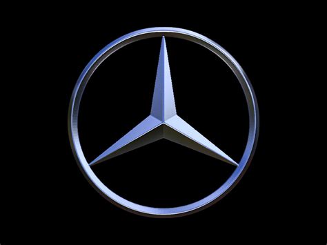 Mercedes Benz Car Logo Free 3D Model CGTrader