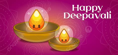 Happy Deepavali Background Diwali Festival Deepavali Clandles