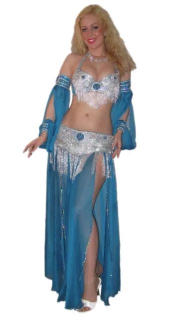 Professional Egyptian Belly Dance Costume Bellydance Custom Made Any Color New 199 00 Picclick