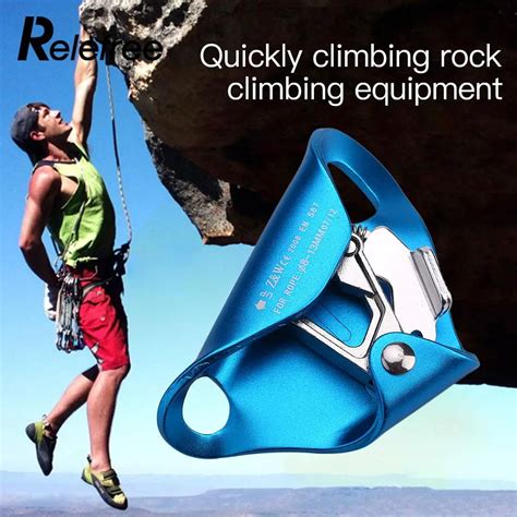 4kn Aluminum Alloy 8 12mm Rappelling Safety Gear Rock Climbing Fixed