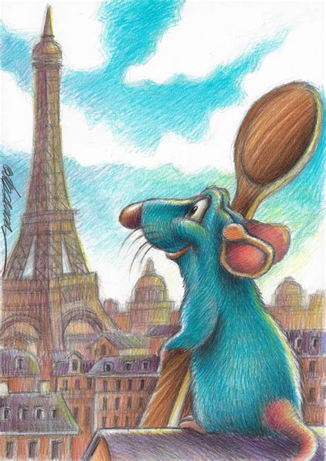 Remy Ratatouille Original Drawing Joan Vizcarra Catawiki