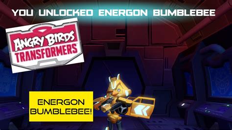 Energon Bumblebee Unlocked Angry Birds Transformers Youtube