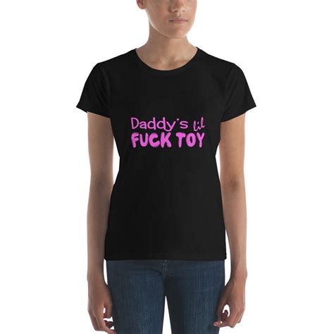 daddys lil fuck toy shirt ddlg t shirt cute daddy dom tee etsy