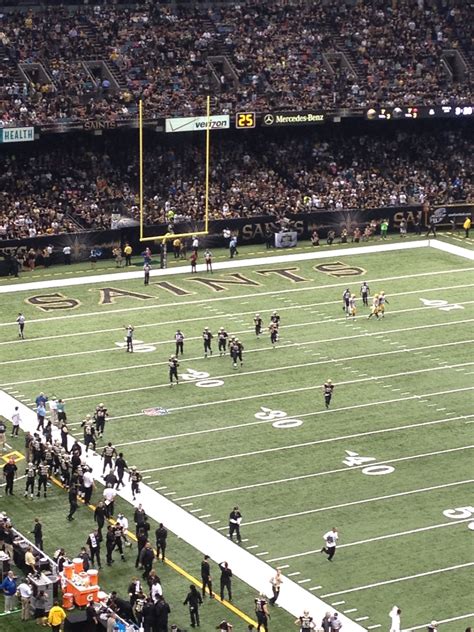 Maybe you would like to learn more about one of these? 10/26/2014 - NFL Game in Mercedes Benz SuperDome - New Orleans - LA