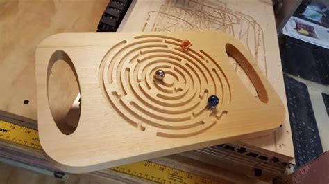 Wood Marble Maze A Cnc Project Youtube