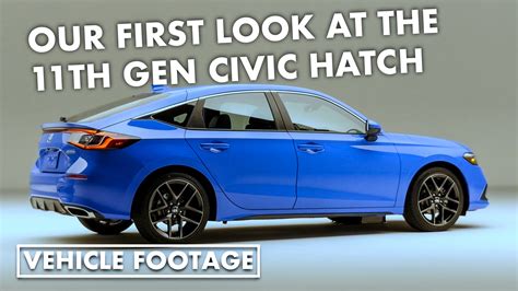 2022 Honda Civic Hatchback Sport Touring Inside And Out Autoblog