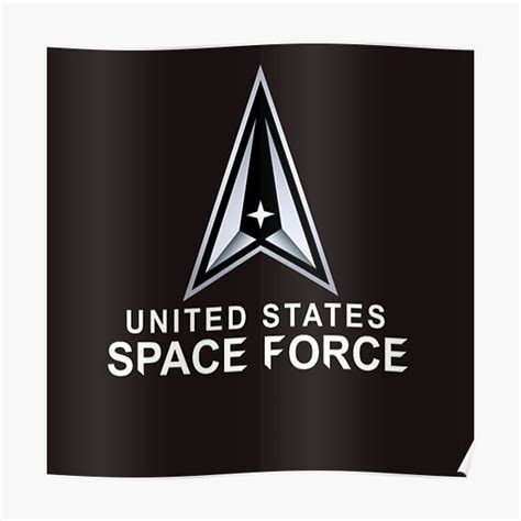 New United States Space Force Logo Poster For Sale By Uekw369 Redbubble