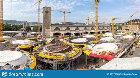 Stuttgart 21 Construction Site For New Railway Train Station Of