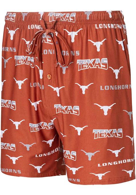 Texas Longhorns Burnt Orange Breakthrough Boxer Shorts