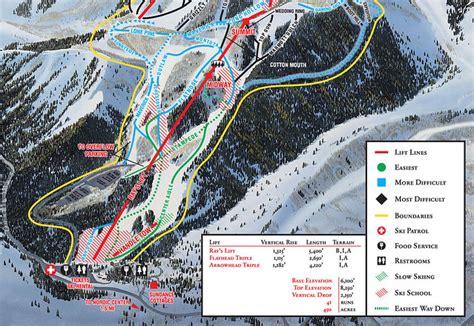 Sundance Ski Trail Map Including Cottages Flickr Photo Sharing