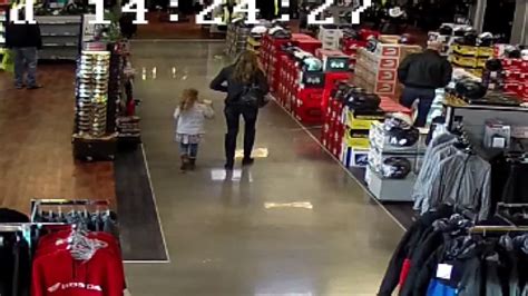 Mom Brings Young Girl On Shoplifting Trip