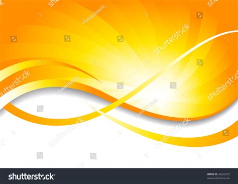 Vector Bright Background In Yellow Color Clip Art