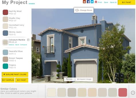 5 Free Online House Paint Simulator To Paint House Virtually