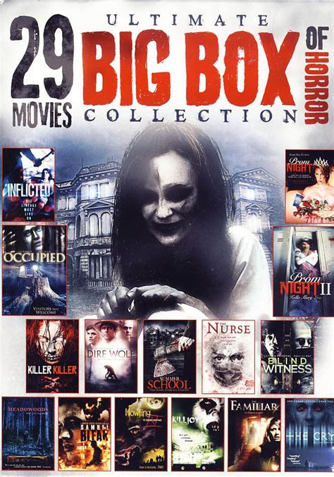 29 Movies Ultimate Big Box Collection Of Horror Boxset On Dvd Movie