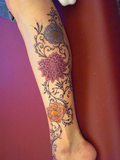 60 Best Lower Leg Tattoos Images On Pinterest Tattoo