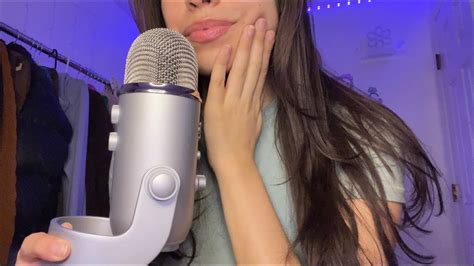 ASMR Testing New Yeti Mic Whispers Mouth Sounds Tapping YouTube
