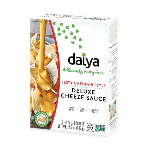 Amazon Com Daiya Zesty Cheddar Style Deluxe Cheeze Sauce Dairy Free