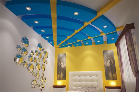 Designer False Ceiling Ideas And Designs For Bedroom Saint Gobain Gyproc