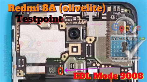 Redmi A Isp Emmc Pinout Test Point Edl Mode