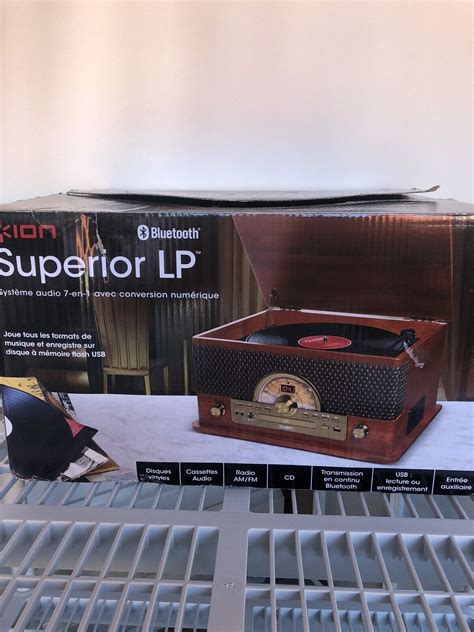 Ion Audio Superior Turntable For Sale Online Ebay