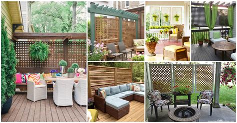10 Magnificent Wooden Privacy Screens That Will Keep Your Neighbors