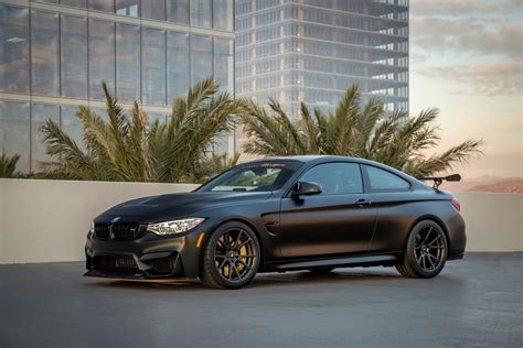 Black Bmw M4 Gts By Vorsteiner Photoshoot