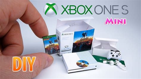 Diy Realistic Miniature Xbox One S Dollhouse Unboxing Youtube