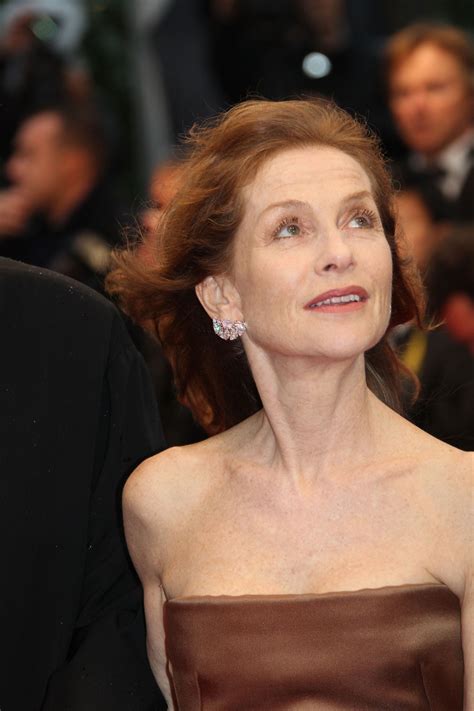 Isabelle Huppert On The Th Cannes Film Festival Red Carpet Wearing Chopard Sunday Th M