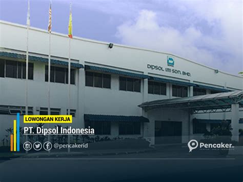 Perusahaan ini dulu bernama pt pupuk sriwidjaja (persero). Lowongan Kerja Operator PT Dipsol Indonesia Terbaru 2020