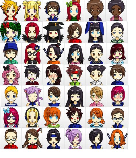 My Anime Face Maker Creations By Popcornboi2 On Deviantart