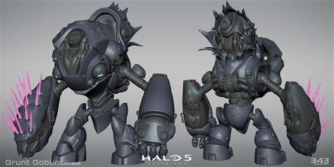 Artstation Halo 5 Grunt Goblin Kyle Hefley In 2020 Halo Grunt