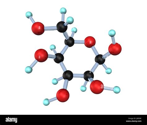 Molécula De Glucosa 3d Fotografía De Stock Alamy