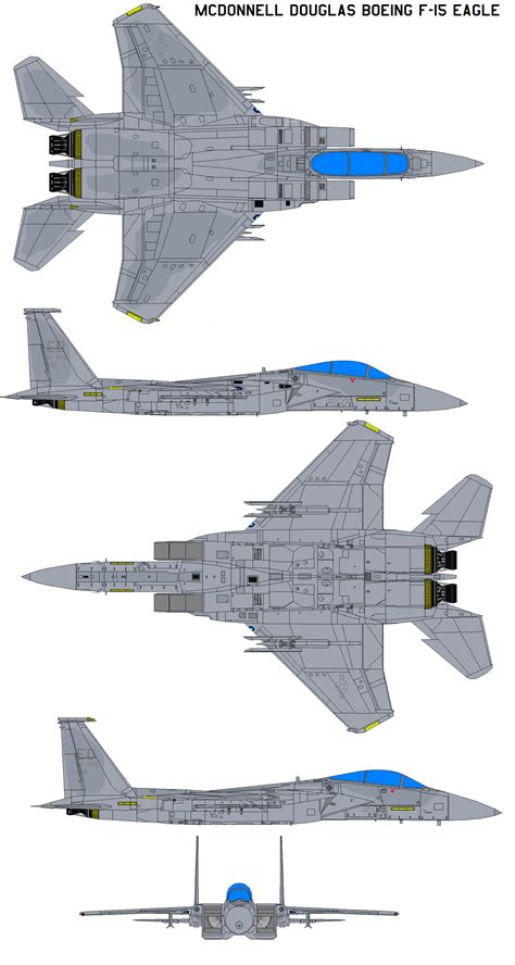 Mcdonnell Douglas Boeing F 15 By Bagera3005 On Deviantart