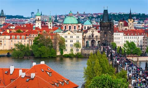 Prague Is The Capital Of The Czech Republic Stock Image Image Of City