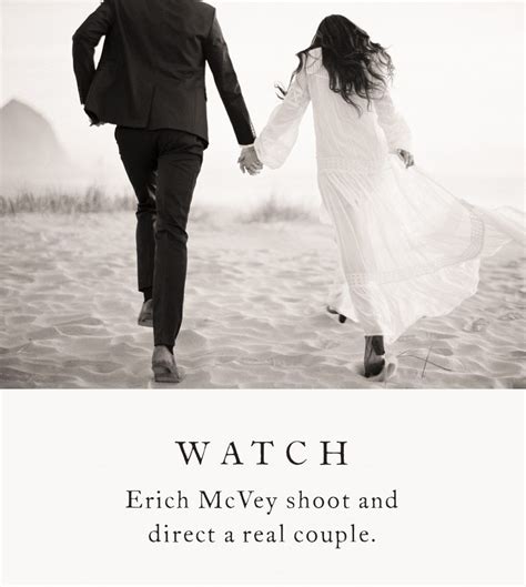 See How Erich Mcvey Shoots And Directs A Real Couple Erich Mcvey Coast Engagement Preowned