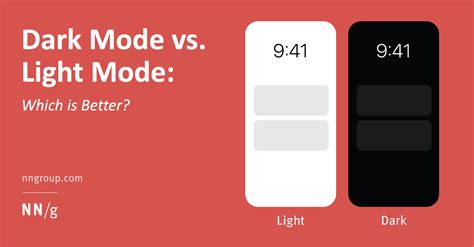 Dark Mode Vs Light Mode Which Is Better
