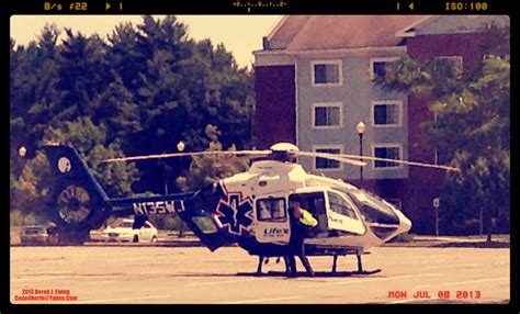 Lifenet Medical Helicopter Preparing For Transport Of Crit Flickr
