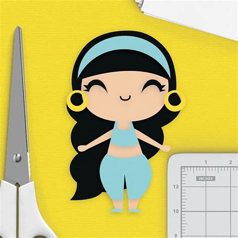 Princess Jasmine Svg File – TotallyJamie: SVG Cut Files, Graphic Sets